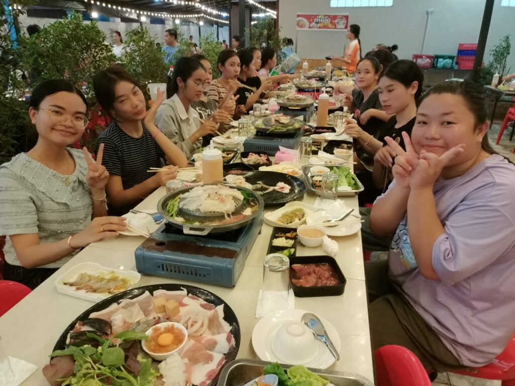 Cérémonie Buffet laotien