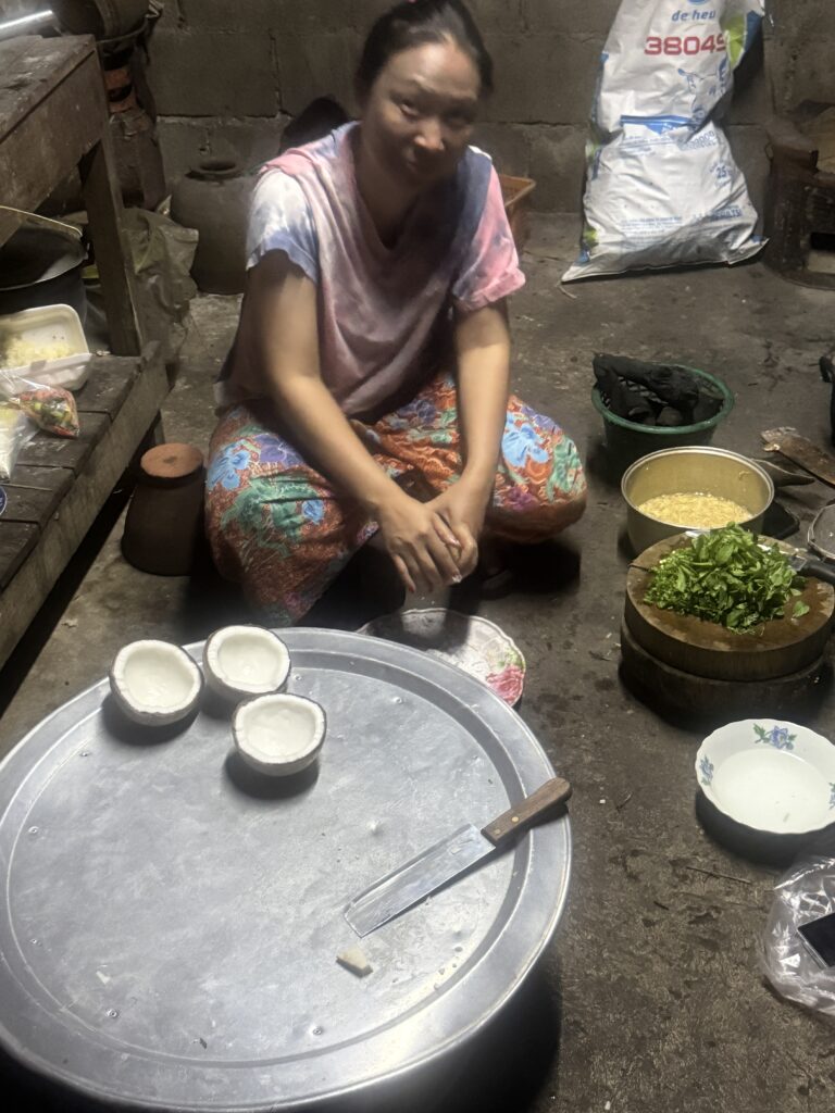 Laos en pleine préparation du Kao Lam